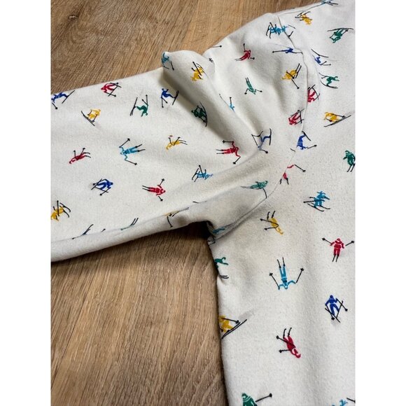 Vintage Talbots Cottagecore Turtleneck Top With Sking Small - Picture 7 of 7